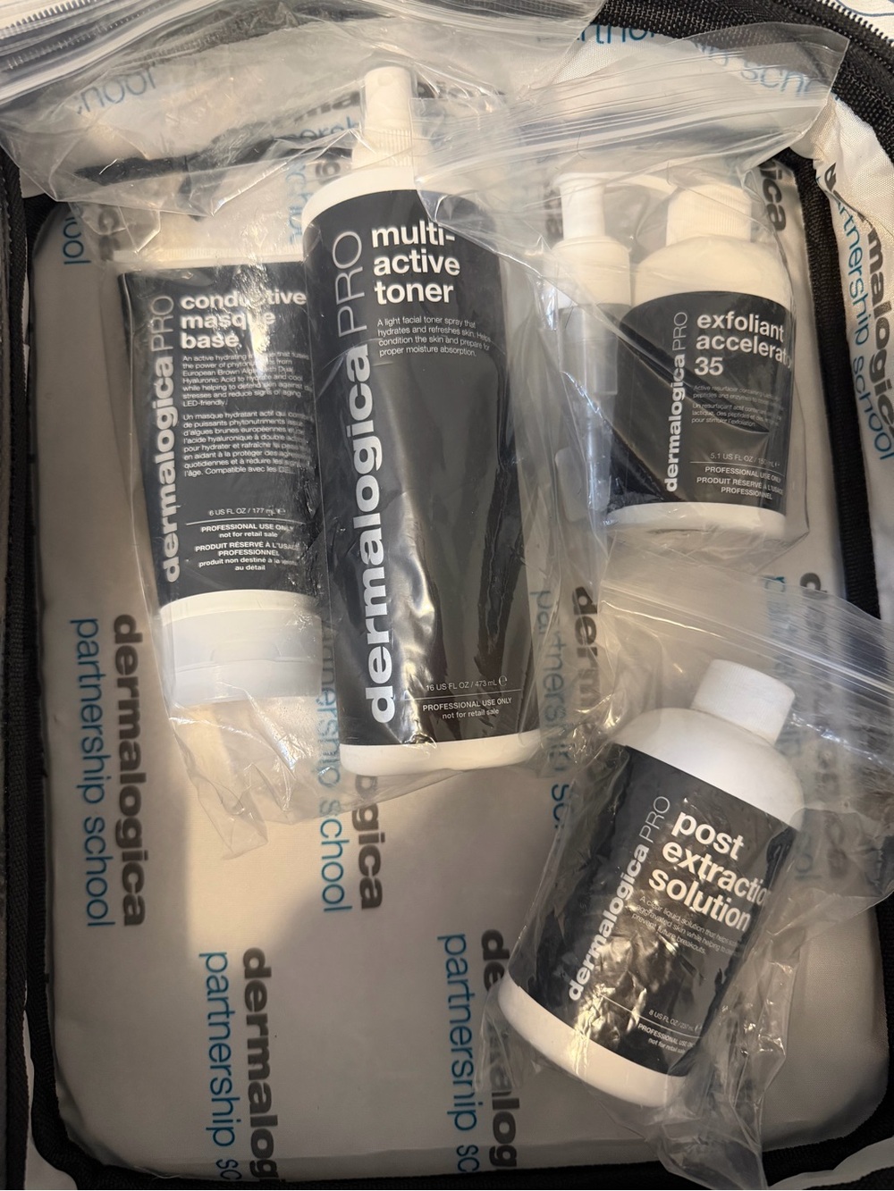 dermalogica PRO Skincare Set in Black and White
